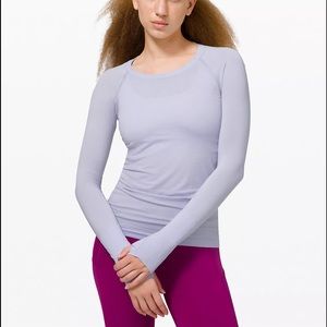 Lululemon Swiftly Tech Long Sleeve 2.0 Serene Blue